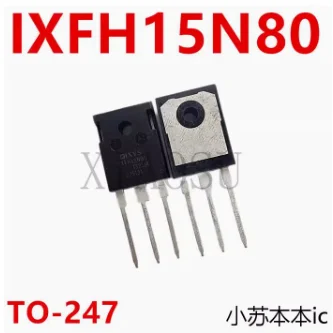 (2-5pcs)100% New IXFH15N80 TO-247 800V 15A Chipset