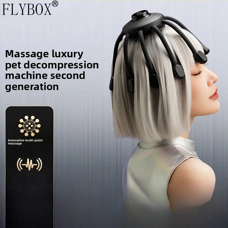 

Head massager Octopus massager Scalp acupressure meridian dredging