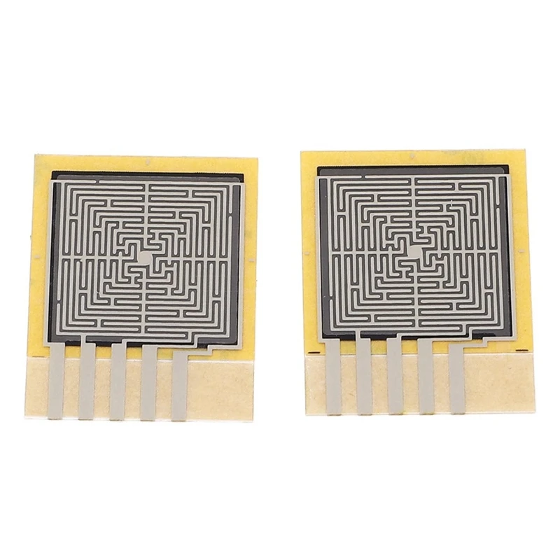 2PCS Force Sensor 10G To 1Kg Resistive Film Pressure Sensor 4 Zones High Sensitivity For Skateboards Robots