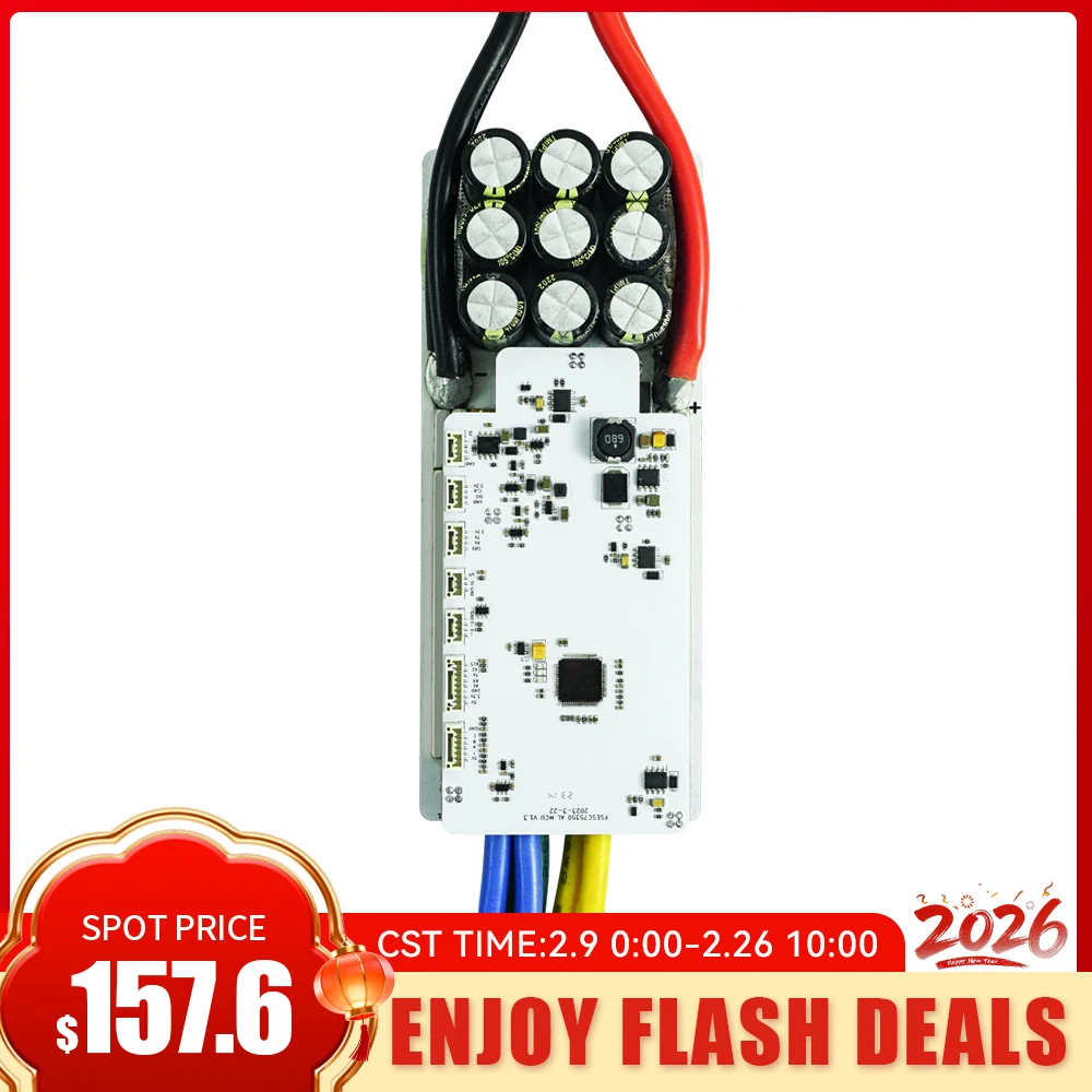 Flipsky FSESC 75350 84V High Current 350A ESC Base On Vesc With Aluminum Case Water Cooling Enclosure For E-Foil Fighting Robot