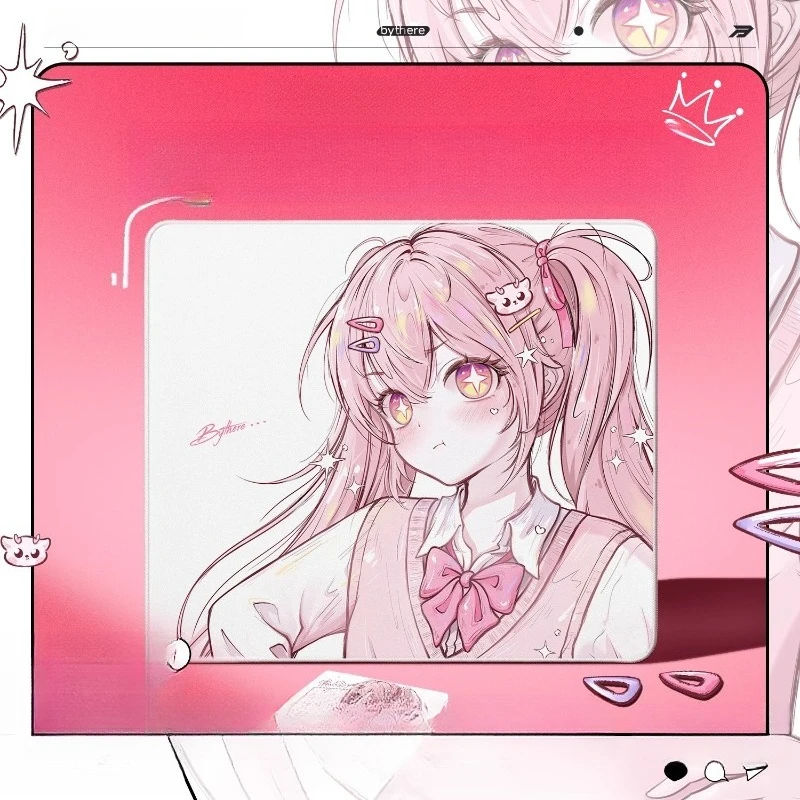 

ZHIEN Anime Mouse Pad Customized Smooth Surface Neutral-Balanced Mouse Pad XSOFT Desk Mats for PC FPS Gaming Mouse Pad Gifts