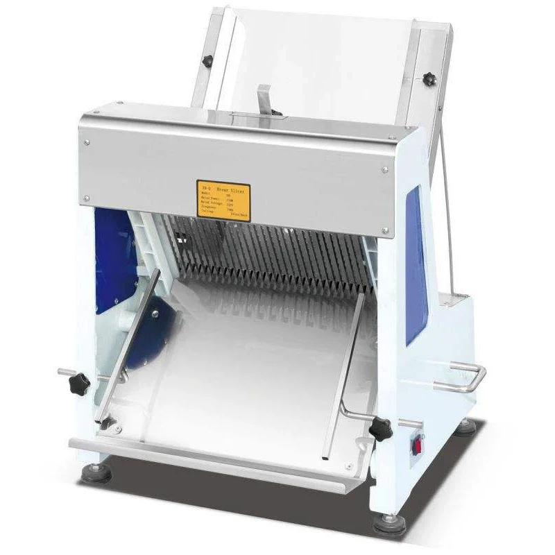 التجارية الفولاذ المقاوم للصدأ القطاعة حقيبة مربعة القطاعة الخبز نخب القطاعة الخبز كعكة متجر معدات المطاعم الغربية 220 فولت