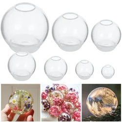 7Pcs Silicone Mold Set 3D Sphere Clear Sphere Silicone Resin Molds Seamless Ball-Shaped Resin Molds For DIY Resin Crafts Jewelry