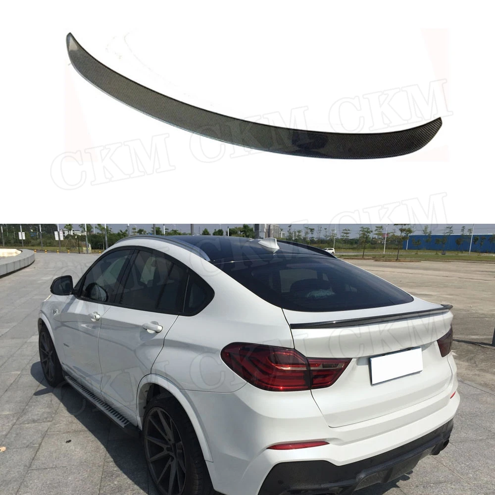 

3D Style Carbon Fiber / FRP Rear Spoiler Boot Trunk Wings For BMW X4 F26 M 2014-2017 Car Styling