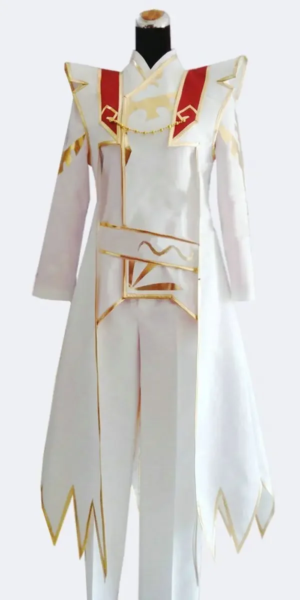 Code Geass: Akito the Exiled Shin Hyuga Shaing Cosplay Costume