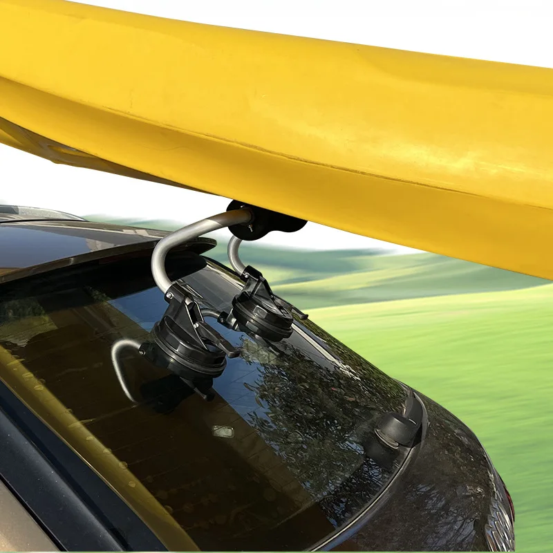 Suction Cup Kayak Boat Loader Roof Rack Mounting Aid Roller Helper for Canoe Inflatable Boat