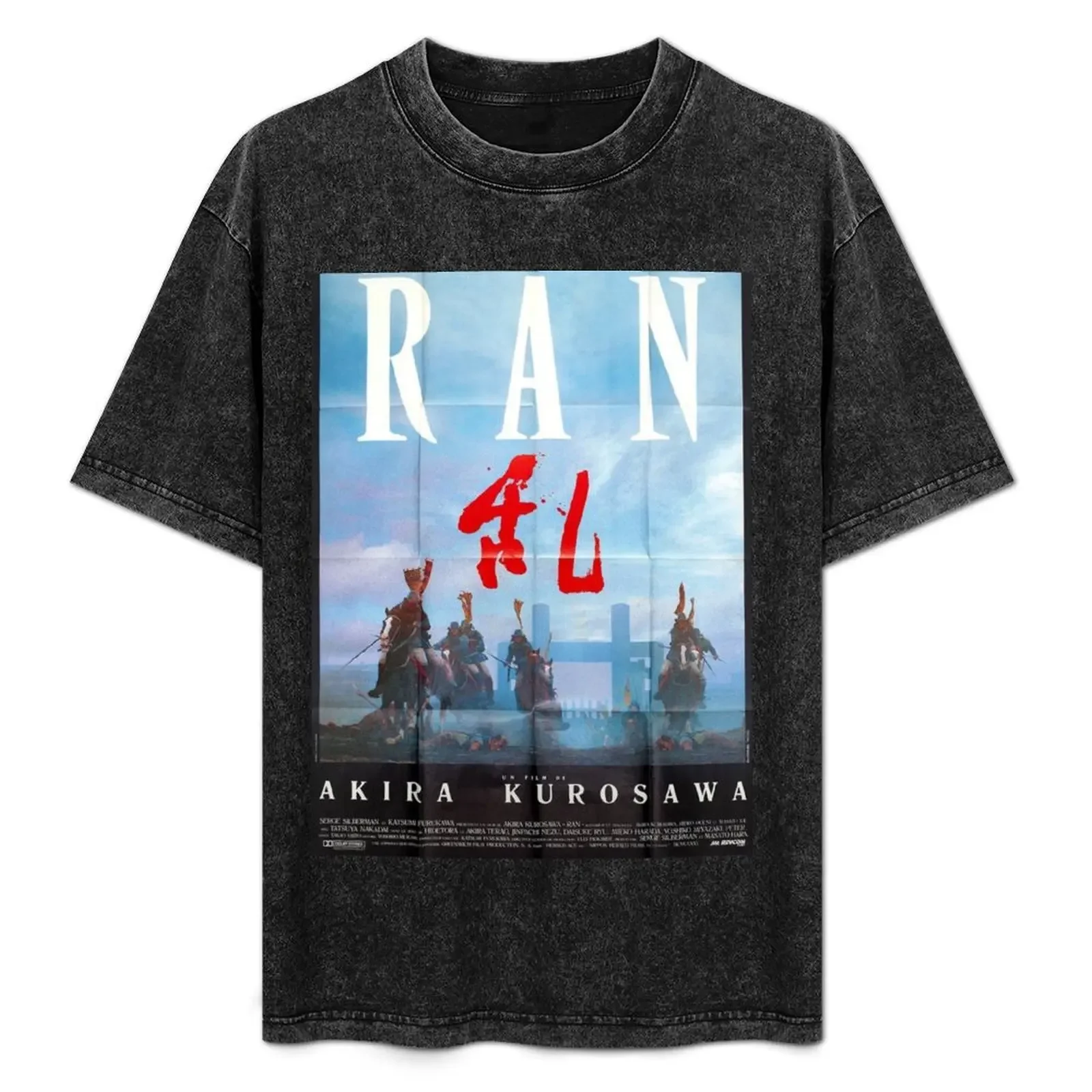

RAN Poster T-Shirt Plus Size All Match Tee Shirt