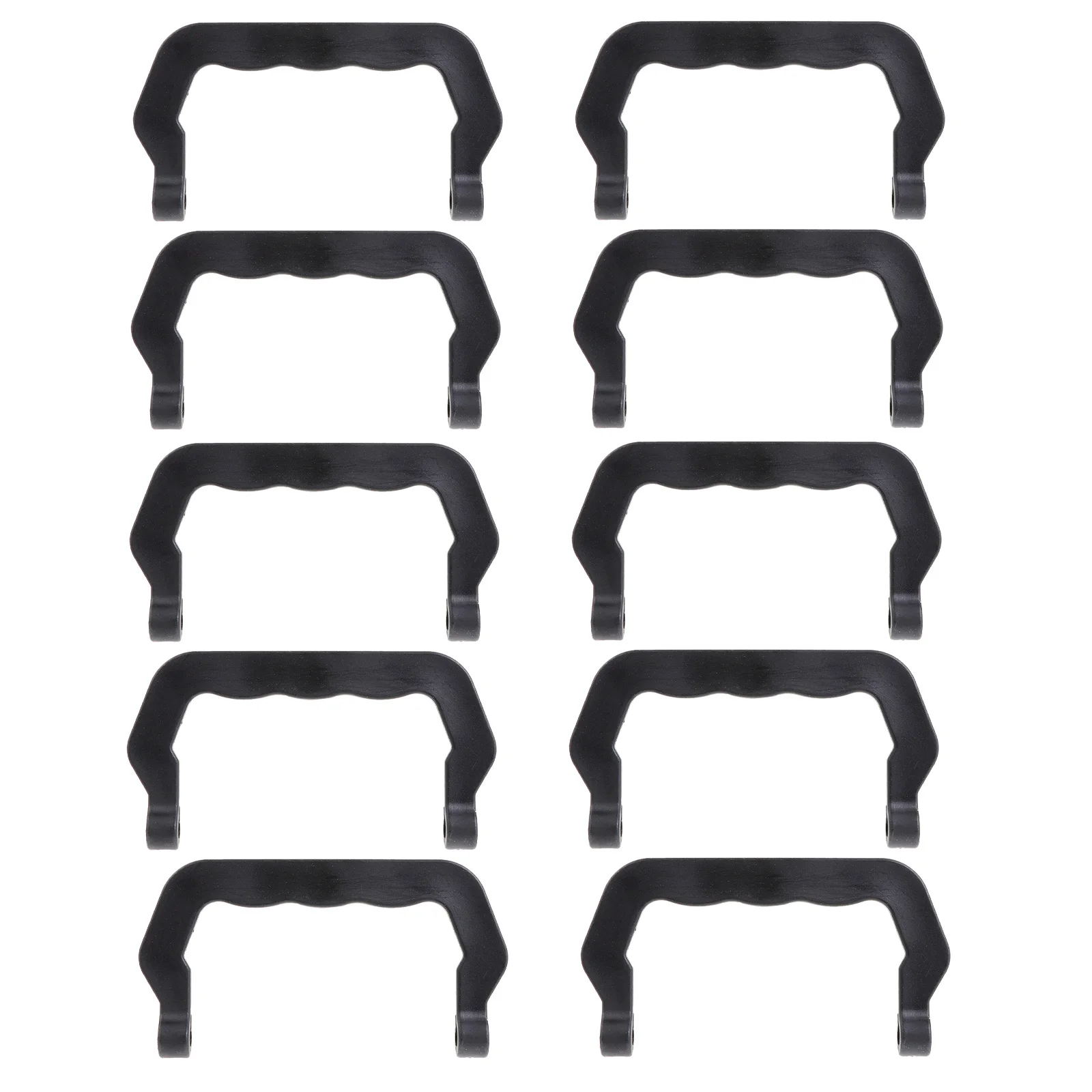 

10Pcs Portable Plastic Pet Cage Handles Durable Replacement Ergonomic Grip Outdoor Cage Handle Accessories Plastic Handle