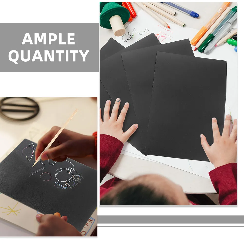 6 Pcs Locker Dry Erase Board Magnetic Chalkboard Fridge Magnets Whiteboard Black