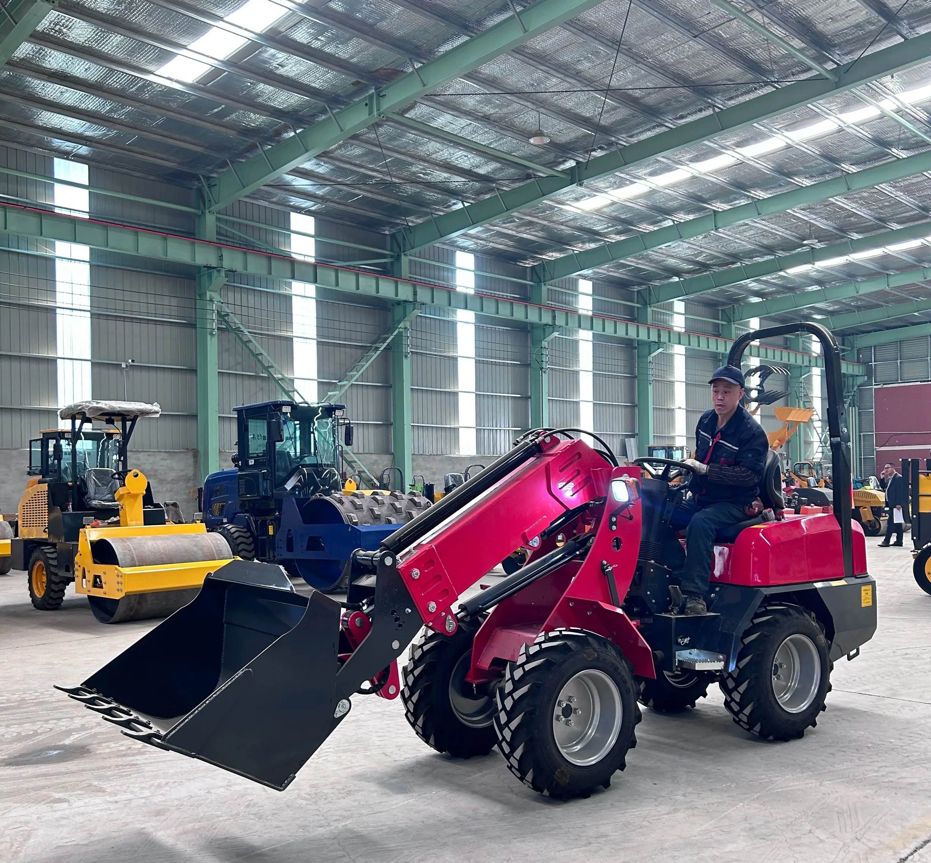 New Small Wheel Loader Price List Telescopic Arm Micro Wheel Loader