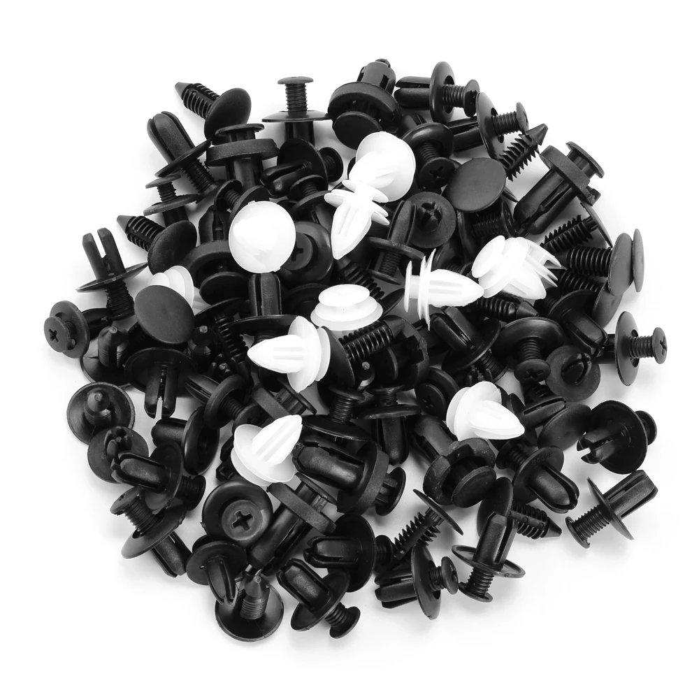 100pcs Mixed Auto Fastener Clip Kit Car Accessories For audi a3 8v 8p a4 A5 A6 A7 Q2 q3 Q5 Q7 b6 b7 b8 c6 c7 Avant