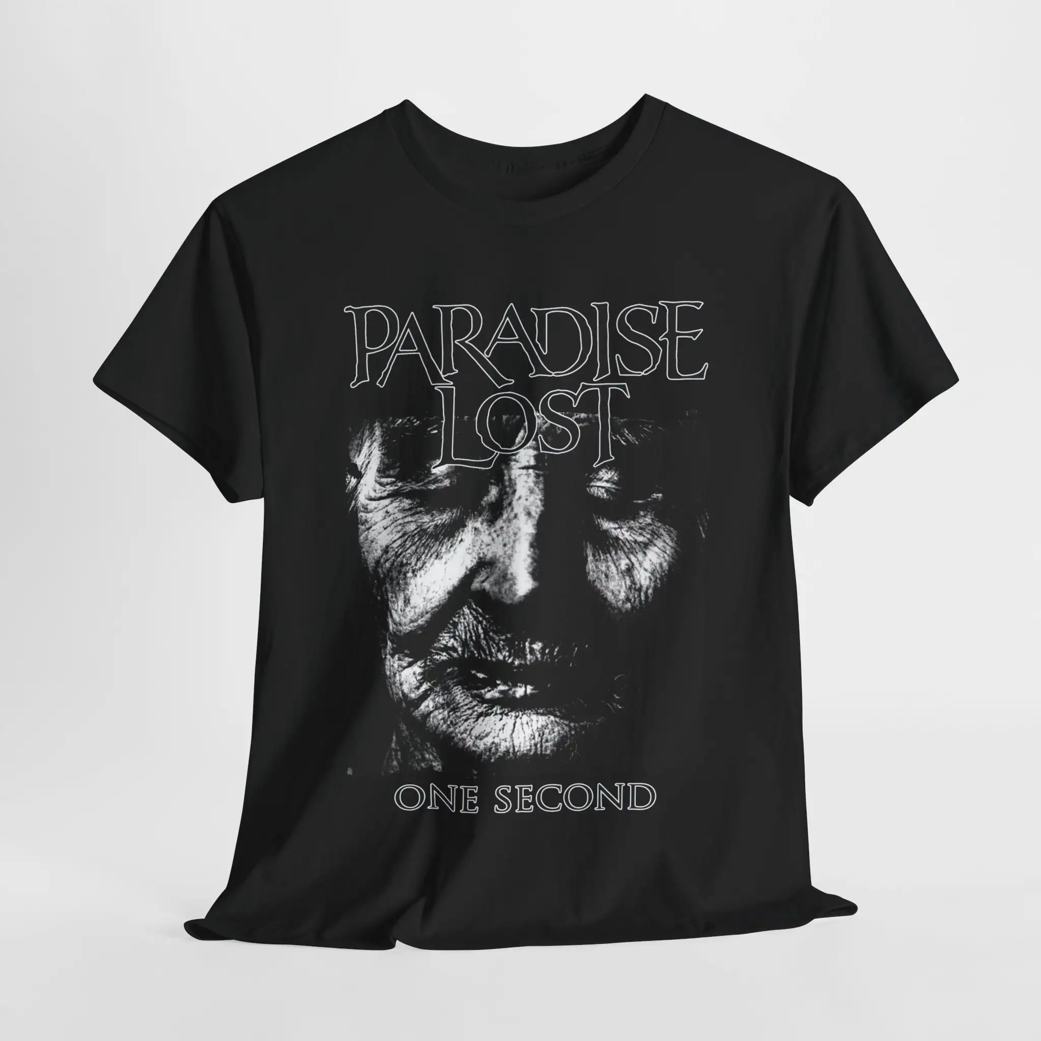 Paradise stracił jedną sekundę Album zespołu T shirt Metal Rock Music rozmiary S 5XL unisex heavy bawełniana koszulka