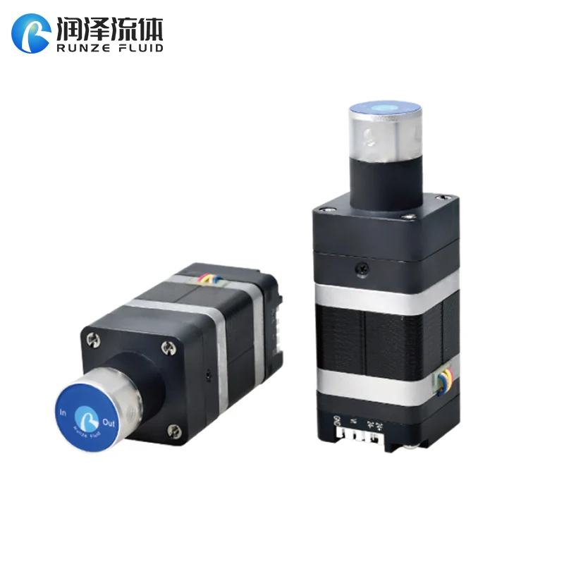 No Liquid Pulse Solenoid Valve 2/3/4 Way Switching Valve Stepper Motor Driven Long Service Life