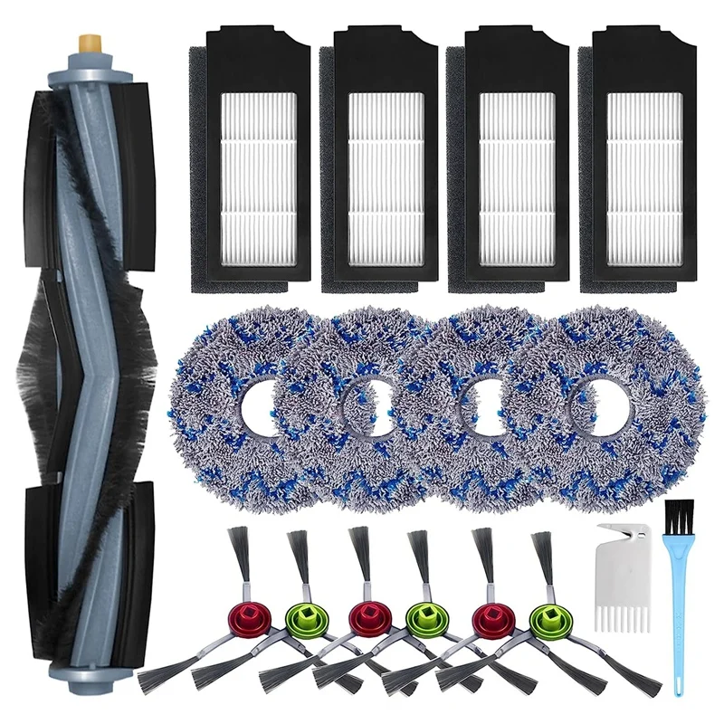 Accessoires Kit Voor Ecovacs Deebot X1 Omni Vervangende Onderdelen Accessoires Voor Ecovacs Deebot X1 Turbo Stofzuiger Hoofdborstel