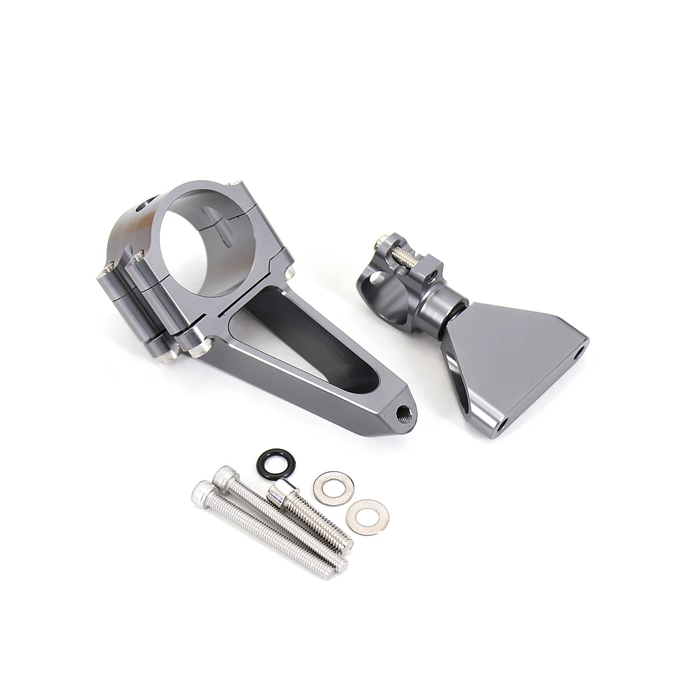 Amortiguadores de dirección de motocicleta CNC, Kit de montaje de soporte estabilizador para HONDA CBR600, F4i, CBR 600, 600F4i, 1999-2007, 2000, 2001