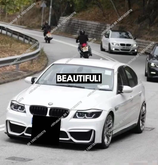 Modification and upgrade 06-12 For   3 Series Modified Angel Eye Headlight Assembly E90 view 4