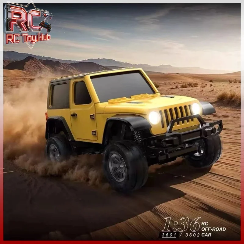 

1:36 Scale 4WD RC High Speed Drift Climbing Racing Off Road All Terrain Mini Remote Control Toy Truck For Kids Desert Adventure