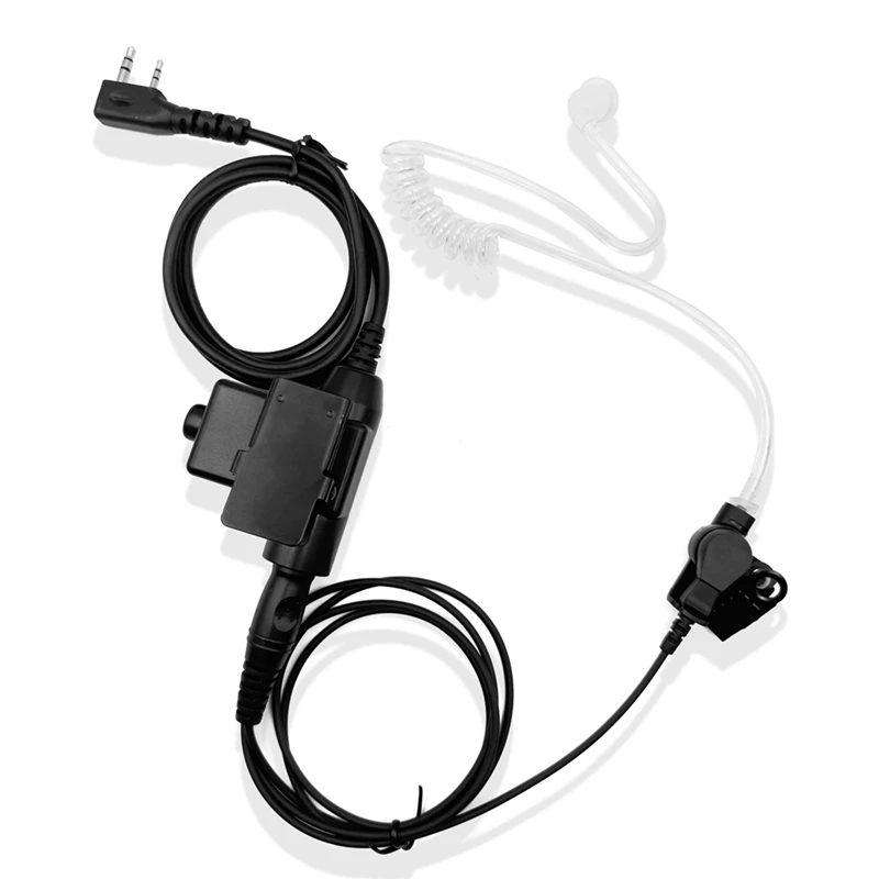 U94 наушники Walkie Talkie K Plug шеи горло микрофон наушник тактические наушники для Baofeng 5R 888S аксессуар для рации