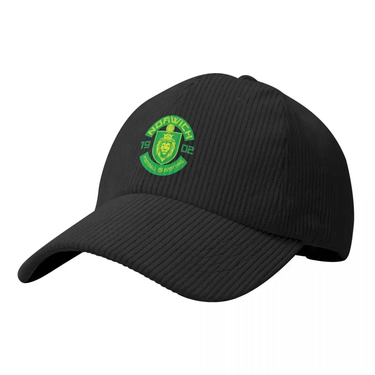 

Football Is Everything - City of Norwich Squad Retro Corduroy Baseball Cap Horse Hat Snap Back Hat Men Women's