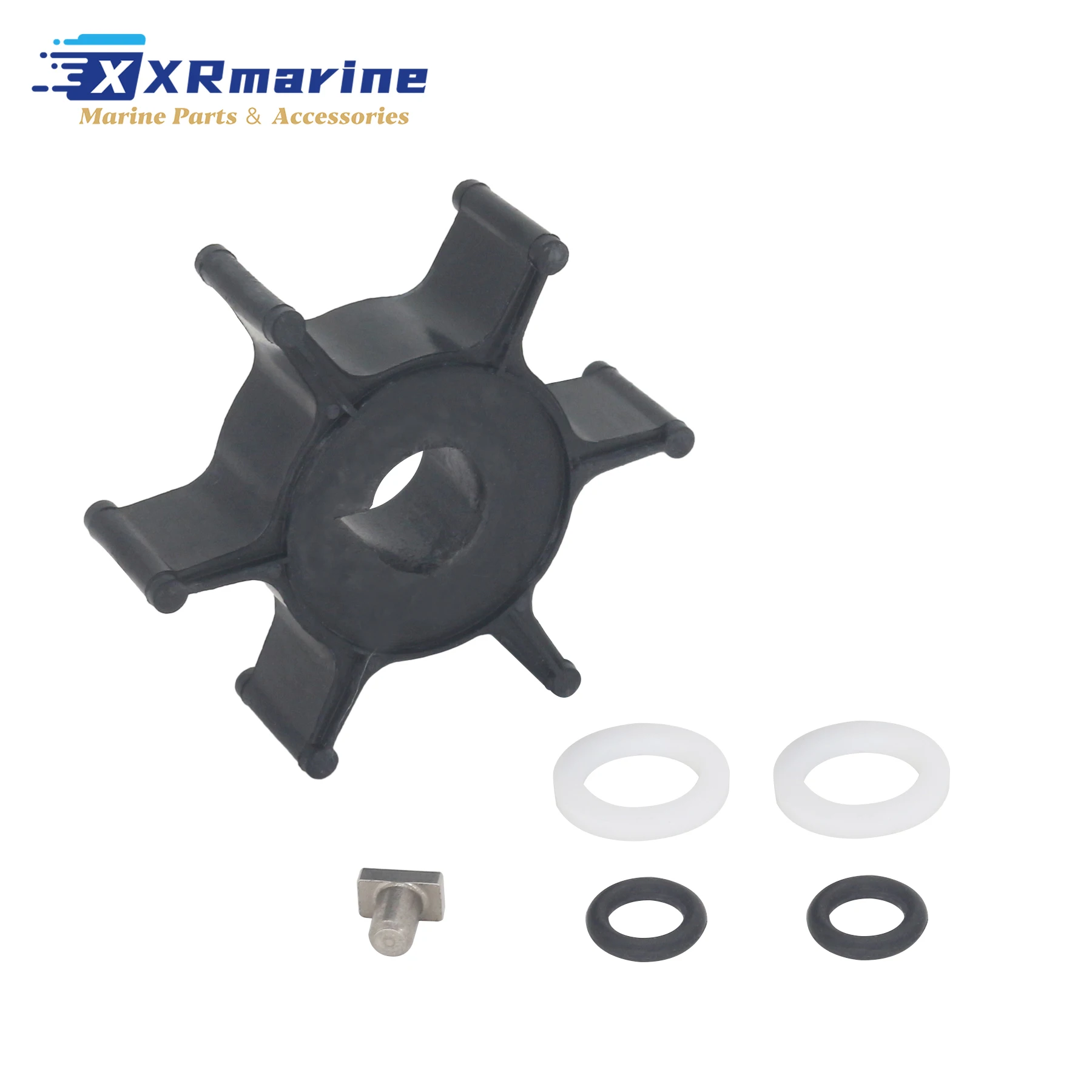 

Ремкомплект крыльчатки водяного насоса для лодочных подвесных моторов Evinrude Johnson 2-тактных 1.5HP 2HP, артикулы 382221, 0766433, 0382221