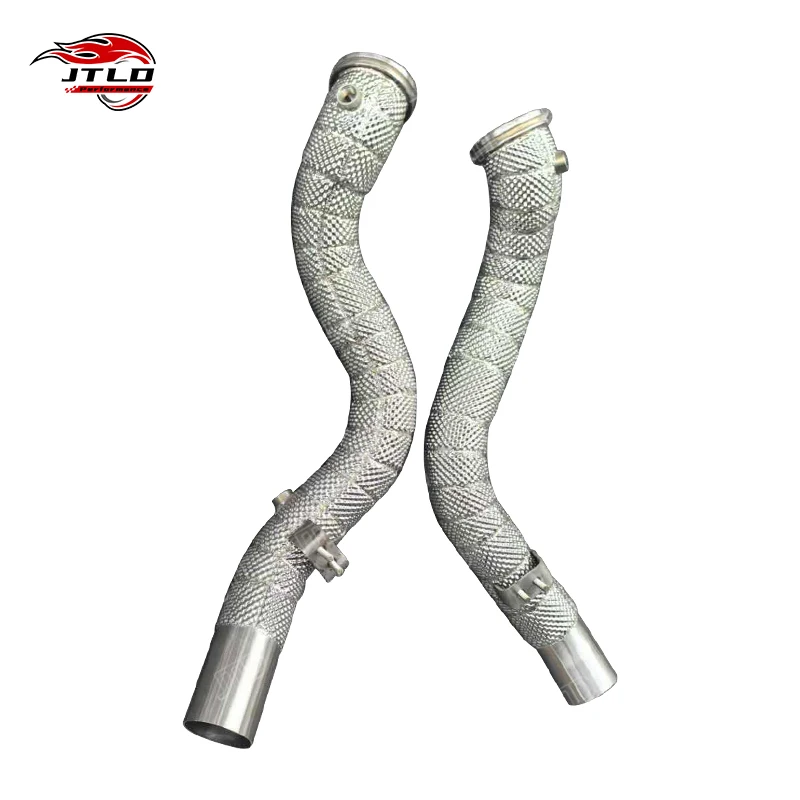 Tubo de escapamento inoxidável JTLD Performance para Maserati Quattroporte 3.8