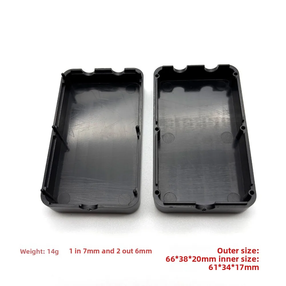 

1/4 шт. Водонепроницаемые корпуса для проектов, черные пластиковые кейсы из АБС-пластика, 10 вариантов, корпуса для приборов, электронные компоненты