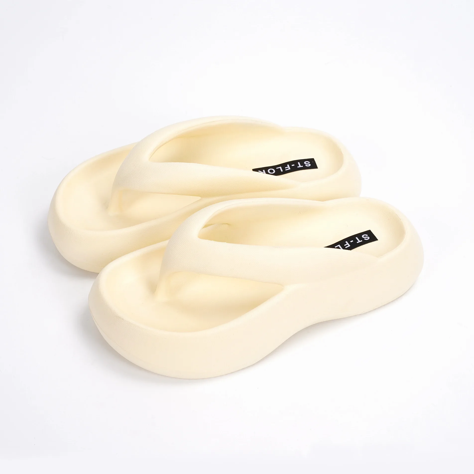 2022 Summer New Ins Adult EVA Rubber Slippers Fashion Women's Casual Beach Flip-flops Ladies Non-slip Outer Wear Jelly Slippers