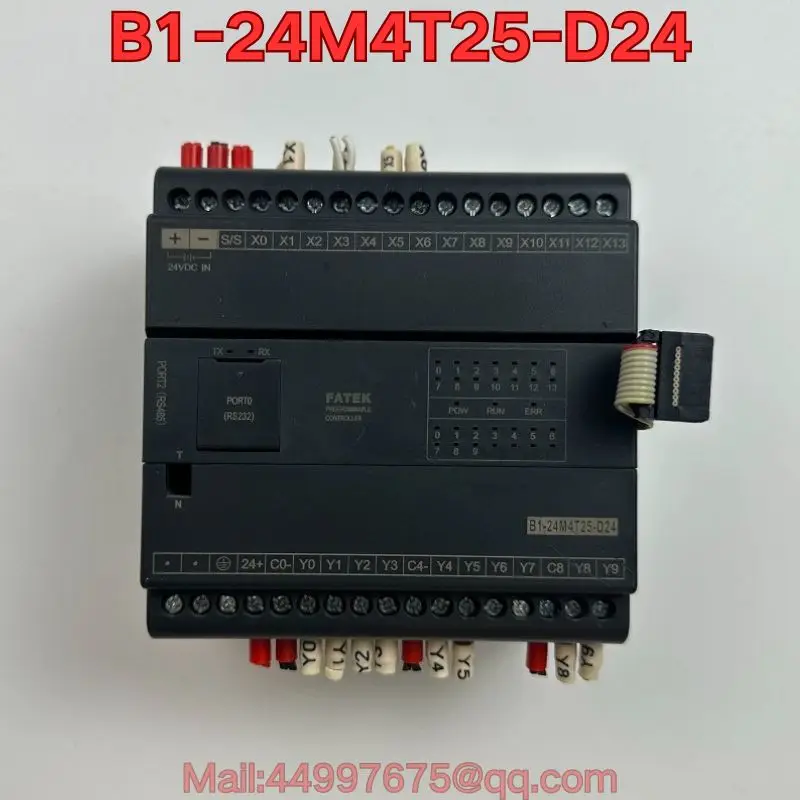 

Second-hand B1-24M4T25-D24 PLC controller functional test is normal