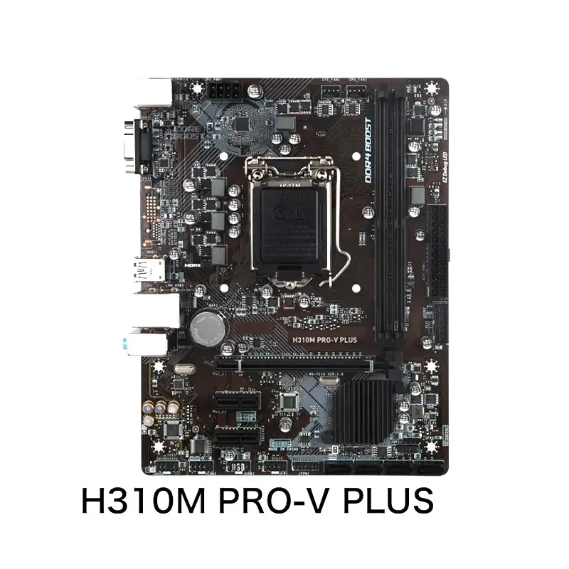 For MSI H310M PRO-V PLUS Desktop Motherboard 32GB LGA 1151 DDR4 H310 Mainboard 100% Tested OK Fully Work Free Shipping