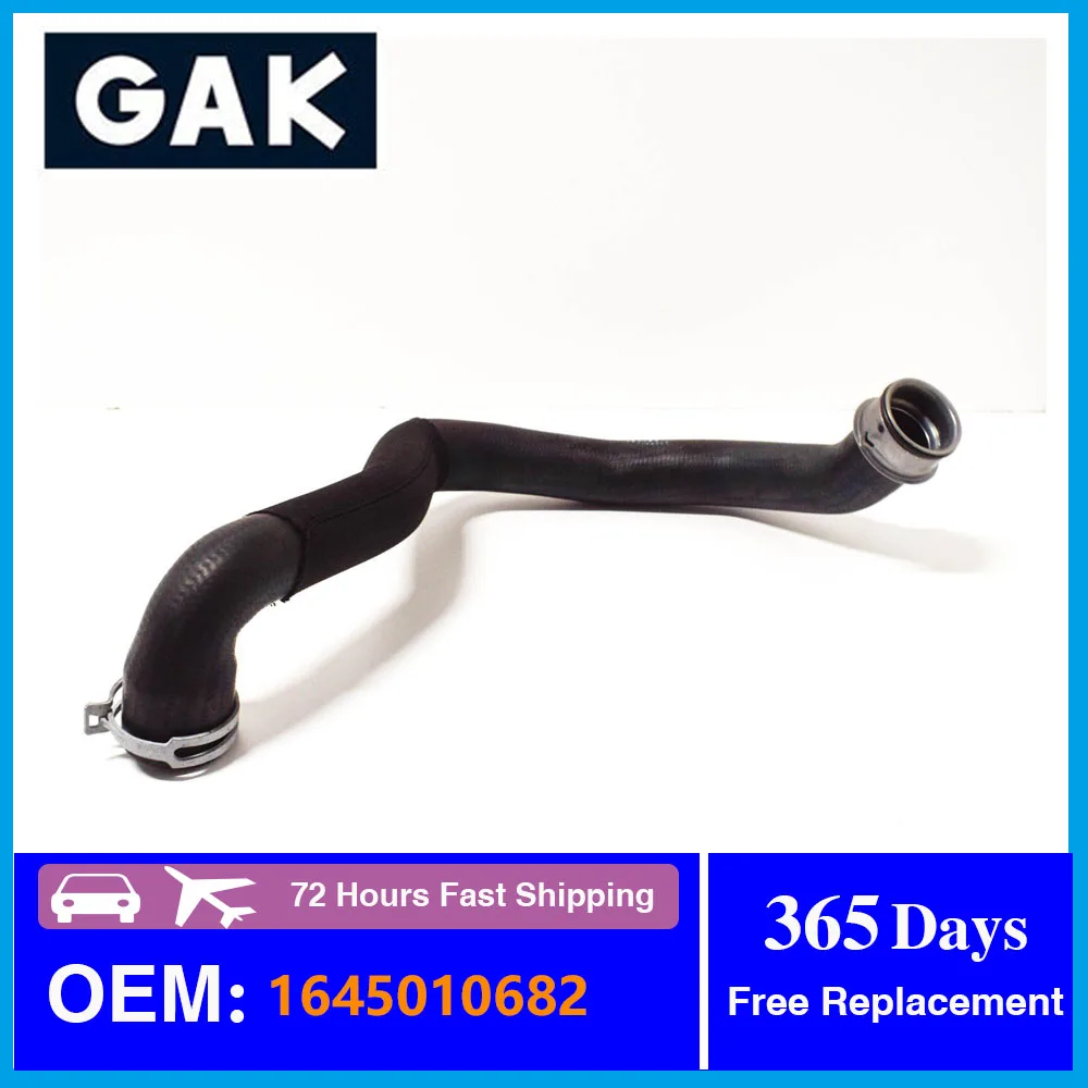 

A1645010682 Water Tank Connection Suction Line Upper Hose For Mercedes Benz ML/GL 500/550 Rubber Radiator Hose Pipe 1645010682