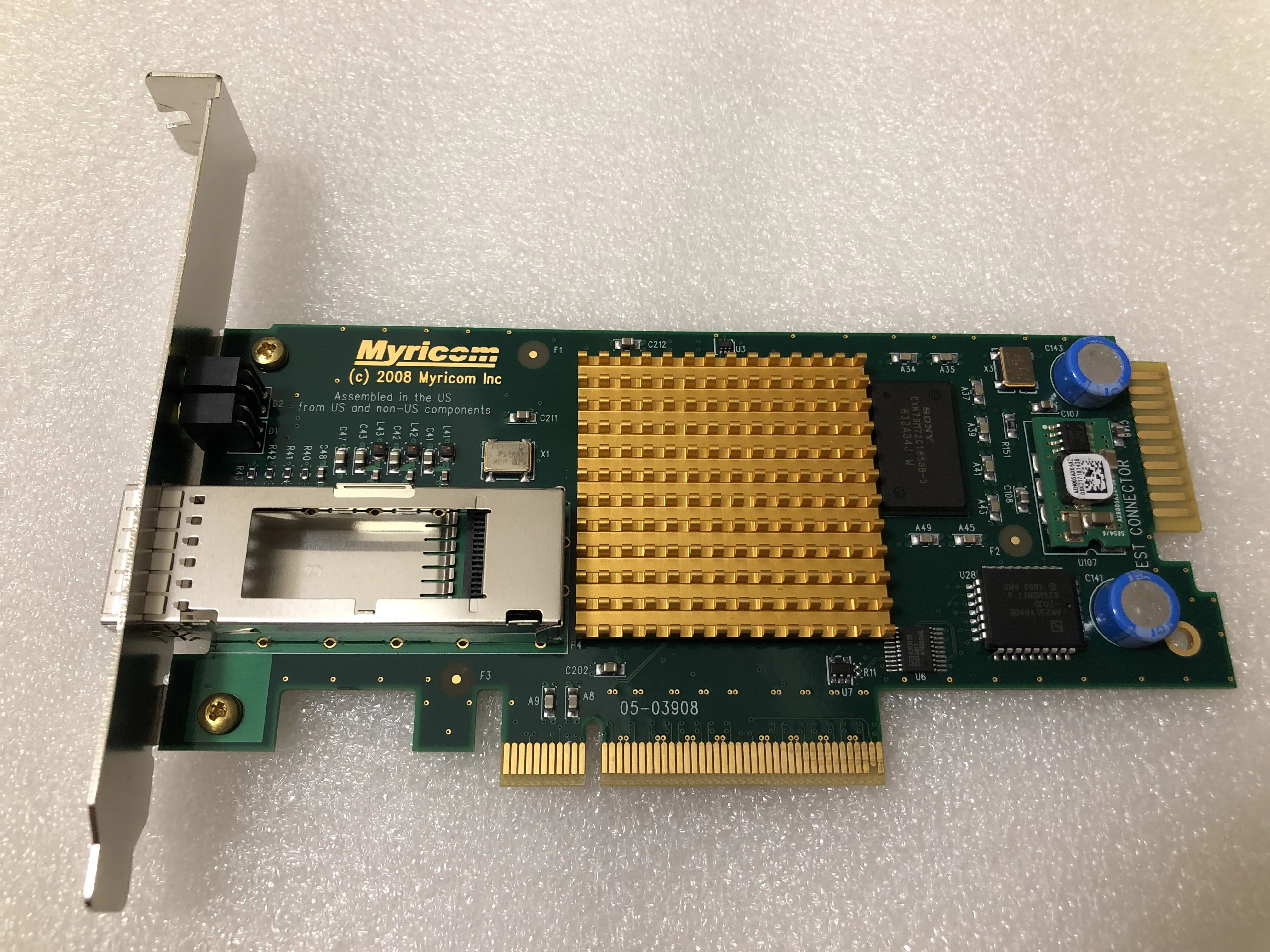 

Myricom 10G-PCIE-8A-QP SFP++ network card adapter