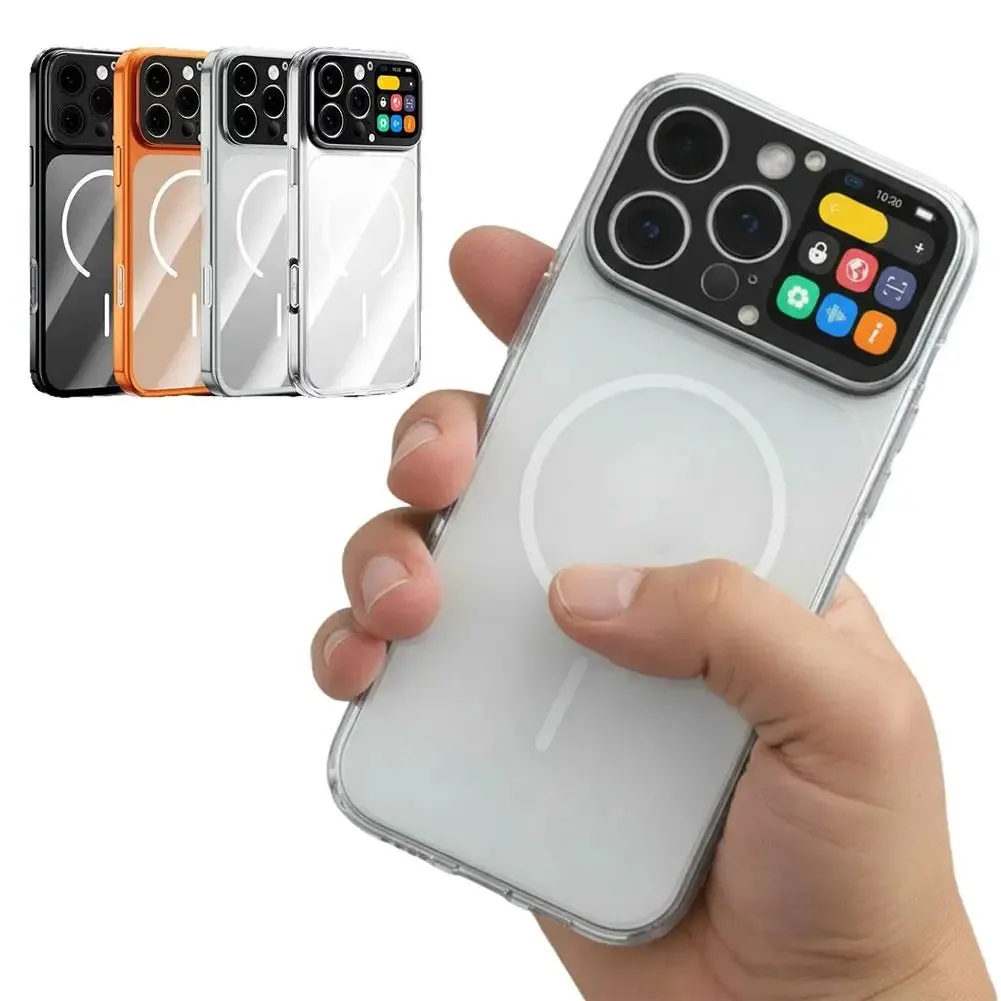 New Smart Screen Case for iPhone 16 Pro Max – Capture, Record, Game, & Live Photo Preview - view 5