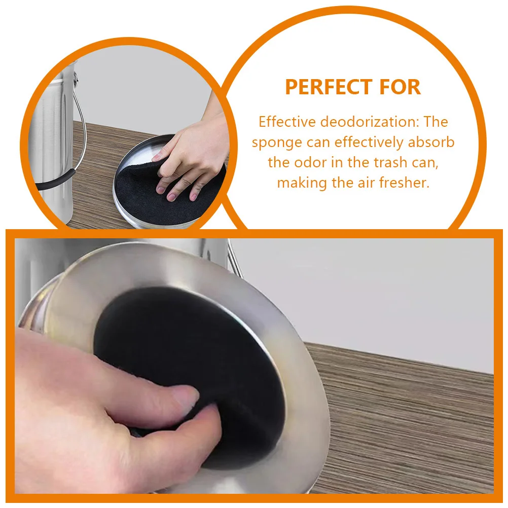 

8Pcs Premium Sponge Filter Pads Trash Can Deodorizer Multi Purpose Odor Absorption Kitchen Toilet Shoe Cabinet