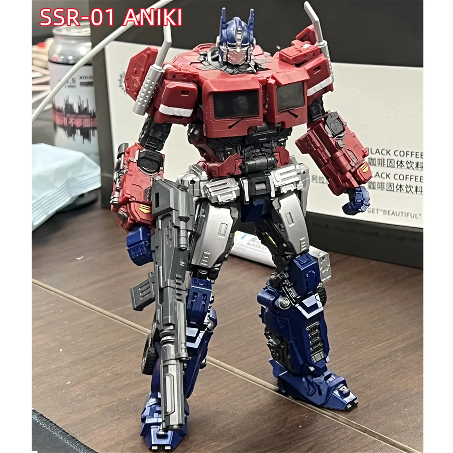 

[IN STOCK NOW] NEW Lucky Cat Transformation SSR-01 SSR01 ANIKI OP Prime SS SS Ratio 18CM Action Figure With Box
