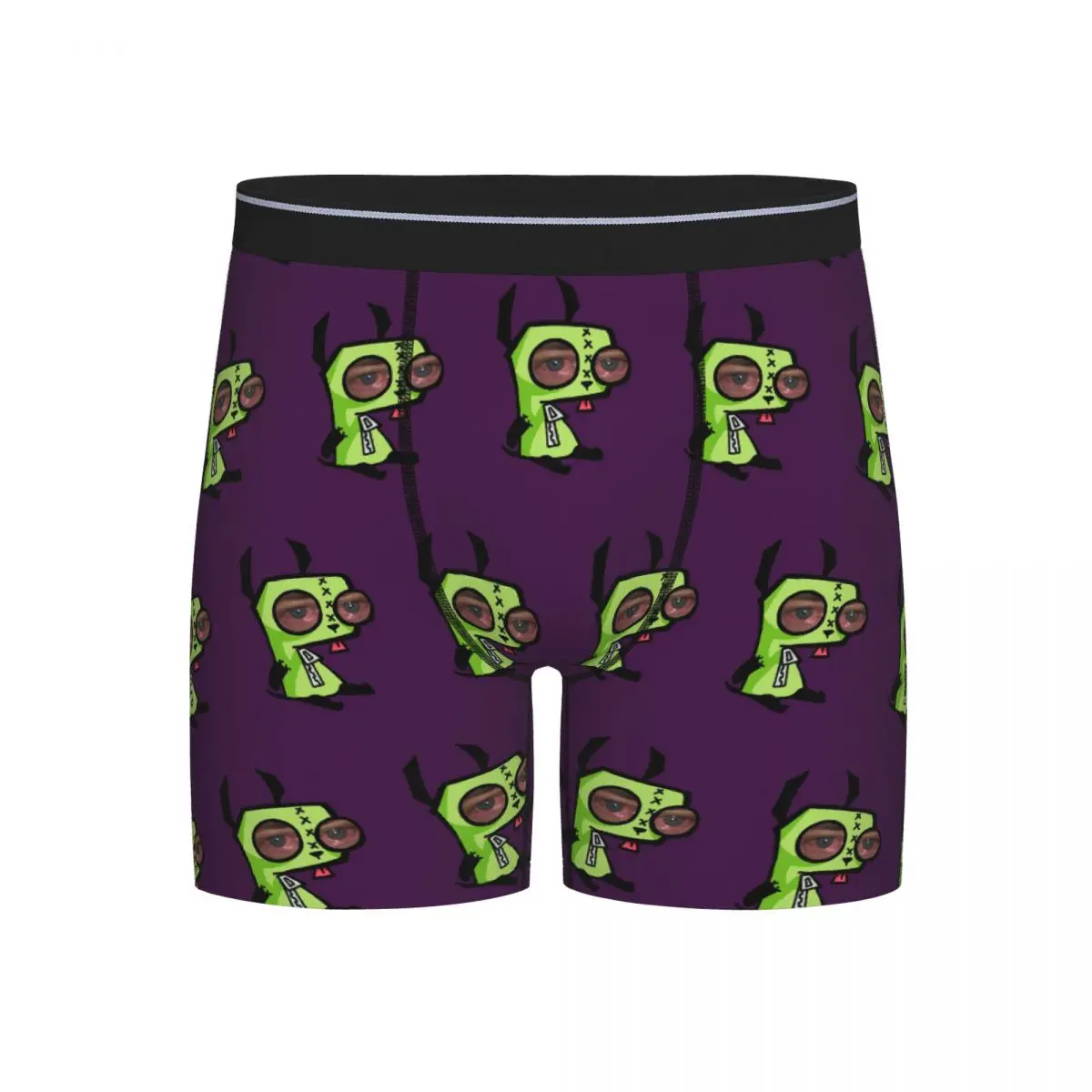 

Long Boxer Underpants Shorts Invader Zim Gir Sitting Brendan Fraser Crying Eyes NEW VER Panties Male Ventilate Underwear Homme