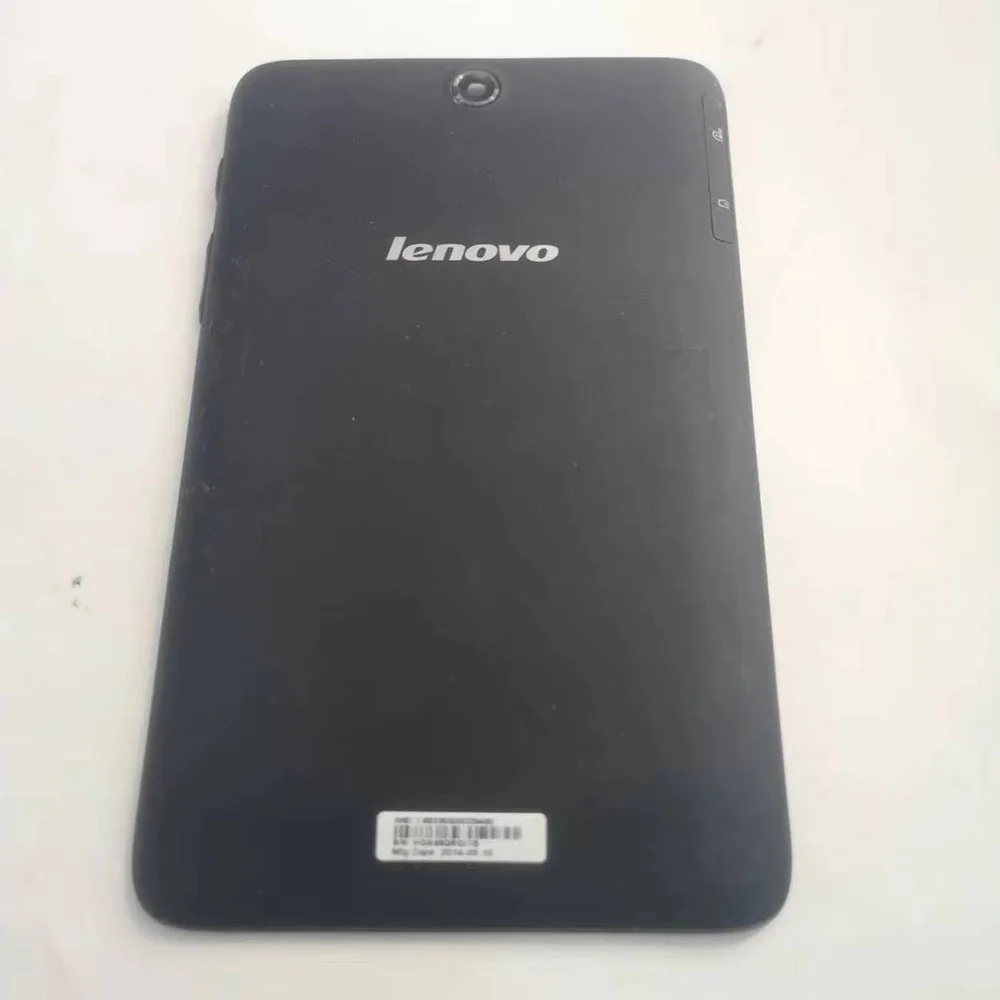 Б/у аккумуляторная крышка для Lenovo A7-50 A3500 A3500-F A3500-H A3500-HV, задняя крышка, корпус для двери, маленькая царапина