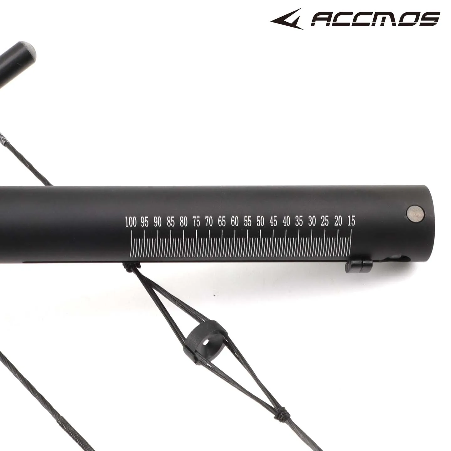 ACCMOS Aluminum Compound Bow Draw Length Measuring Tool Professional Archery Tuning Gauge for Bow Shop Technician