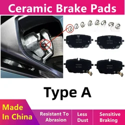 Ceramic Rear Brake Pads For Voyah Free 1.5t-Hybrid Electric Vehicle/2021 2022 2023 2024/Auto Parts -72001