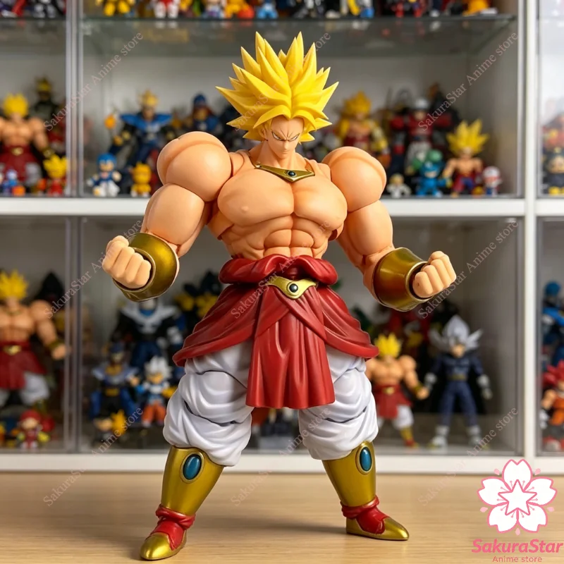 

【In stock】Dragon Ball Demoniacal Fit DF SHF Legendary Berserker Shatter The Universe Broly Action Figure Toy Model Gift