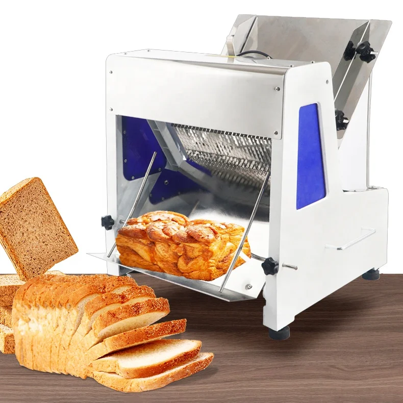 Commercial Slicing Bread Machine 3mm Bread Ham Small Electric Cutter Slicing Machine for Bakery