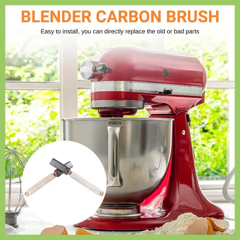 Акция! W10380496 Щетка для двигателя миксера с углеродной подставкой для Whirlpool и кухонных принадлежностей Щетка для двигателя миксера 5K5SS WHK55K