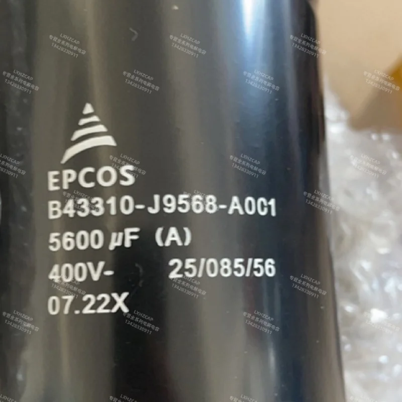 

New electrolytic capacitor b43310-j9568-a001 400v5600uf German EPCOS