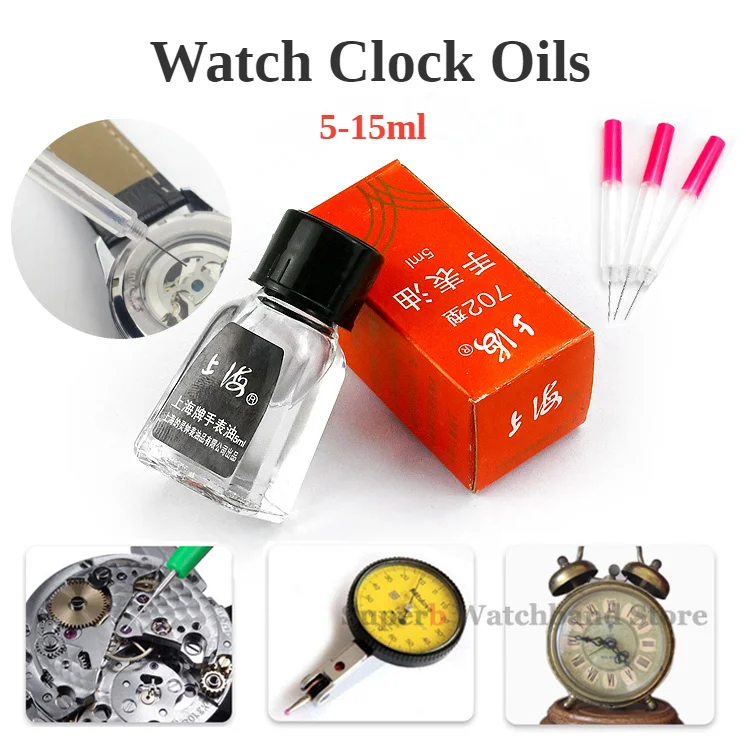 Watch Oil Professional 701 702 902 Waterproof Maintenance lubrication Watch Clock Oil Repair Tools Kits for Watchmaker