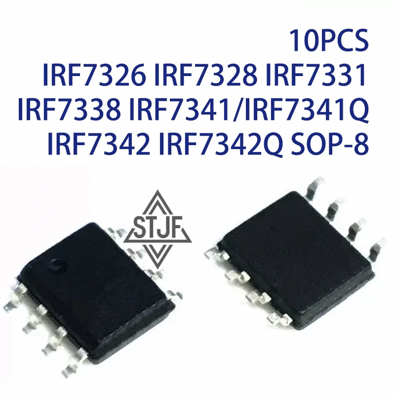 10PCS IRF7326 IRF7328 IRF7331 IRF7338 IRF7341/IRF7341Q IRF7342 IRF7342Q SOP-8