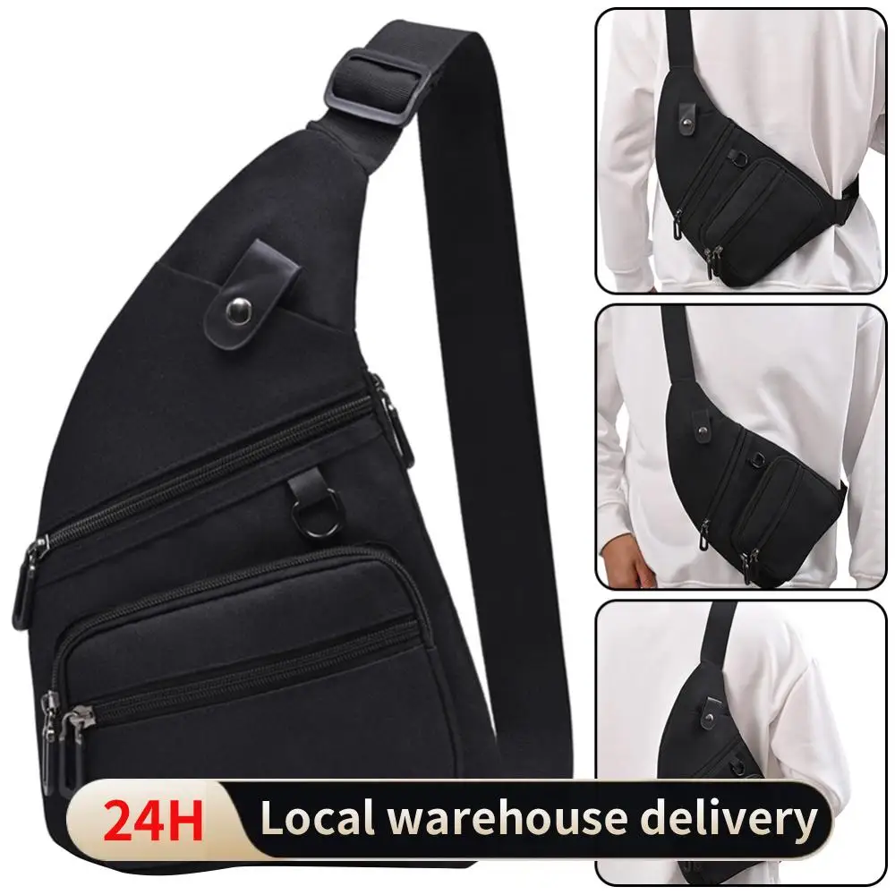 

Anti Theft Travel Bag Multifunctional Fanny Pack Large Capacity Sling Crossbody Bag Adjustable Strap Waterproof for Women Men