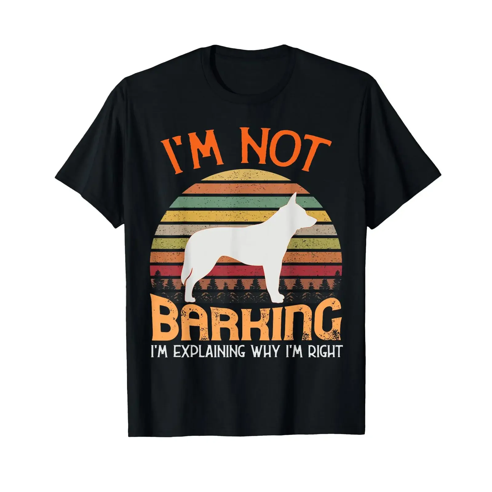Camiseta para amantes de las razas Heeler, Blue y Red, con diseño de perro ganadero, talla pequeña, estilo vintage lavado, para uso diario, ropa de diseñador elástica