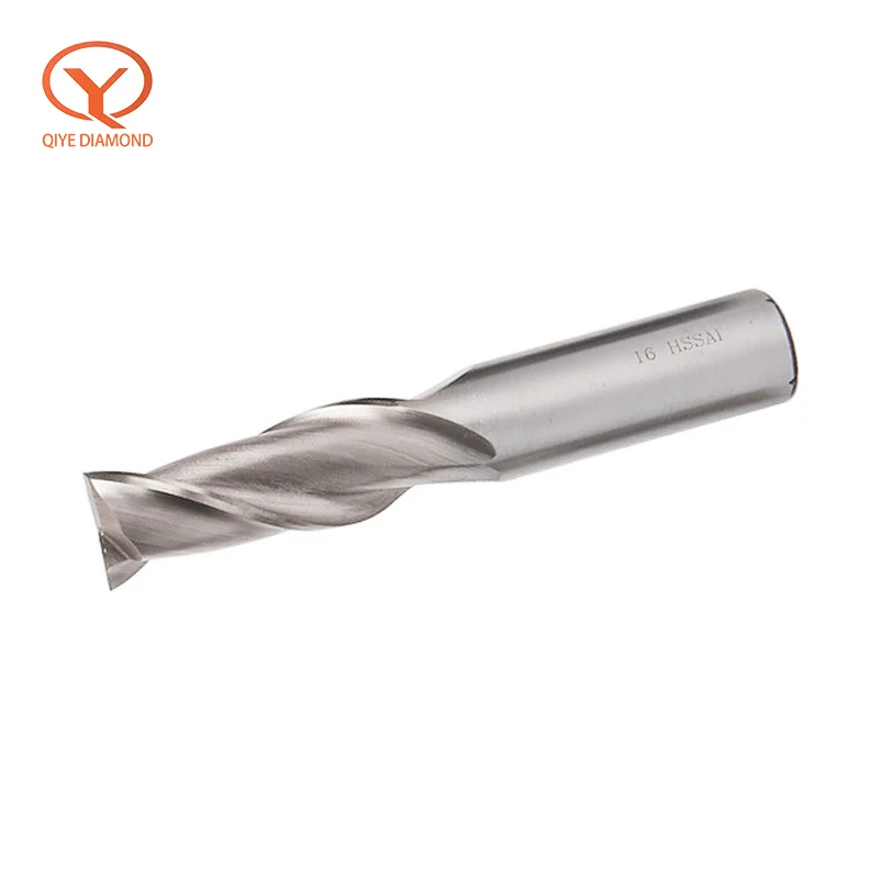 End Mill ความแม่นยําสูง HSS เครื่องตัดโลหะ D1 1.5 2 2.5 3 3.5 4 5 5.5 6 7 8 9 10 12-20 มม.4 FluteTeeth อลูมิเนียมเครื่องตัด