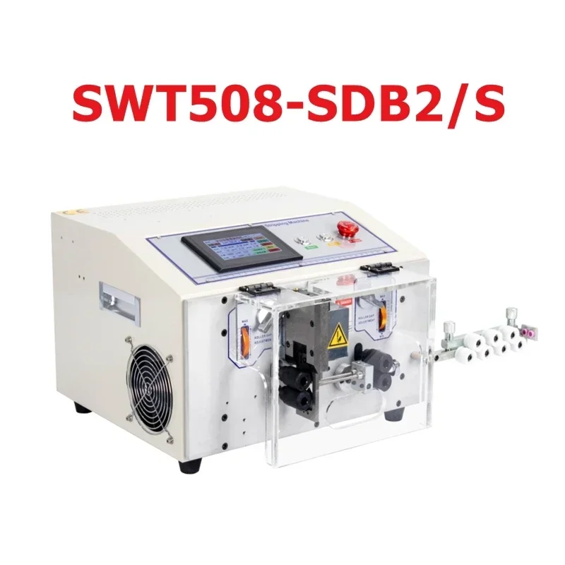 SWT-508 SDB2S Touch Screen Automatic Cable Wire Cutting Stripping Machine For 0.1-6mm2 AWG10-AWG28 Wires Cutting and Stripping