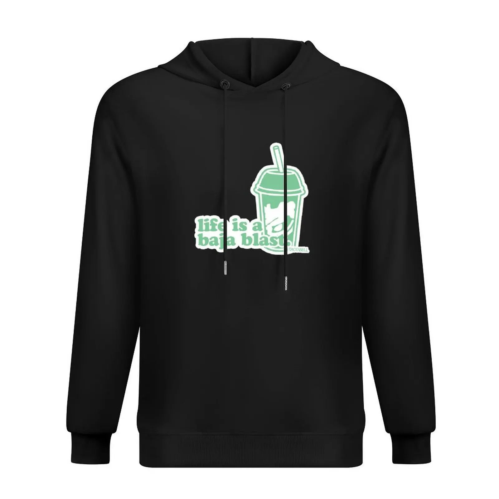 

life is a baja blast Hoodie men clothing hooded shirt korean style clothes anime clothing tracksuits
