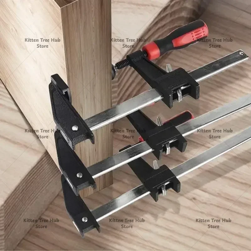 Clamps Heavy Duty Bar Clamp 6/12/18/24 Inch Quick Wood Working Clamping Tool Woodworking